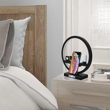 Load image into Gallery viewer, Fast Wireless Charger Dock Station EU PLUG Black